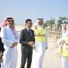 وزير شؤون البلديات والزراعة يتفقد مشروع تشجير شارع الملك حمد ويؤكد تسارع وتيرة تنفيذ خطة التشجير