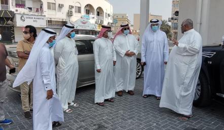 مدير عام بلدية "الجنوبية" يقوم بجولة استطلاعية في مدينة عيسى