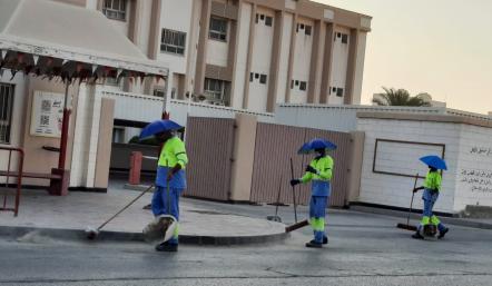 بلدية المنطقة الجنوبية تقيم حملات نظافة