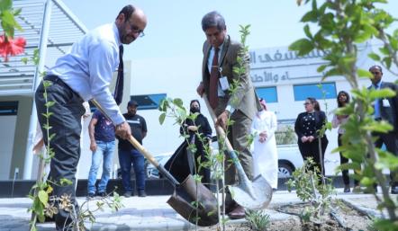 The Southern Municipality is planting 200 seedlings, in partnership with the Royal Hospital, as part of the initiative to intensify agriculture and afforestation in the region