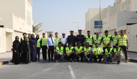 The Southern Municipality is planting 307 local trees in cooperation with the Ministry of Interior and the people of Khalifa City