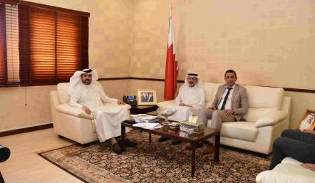 اجتماع سعادة المدير العام مع وفد جامعة المملكة