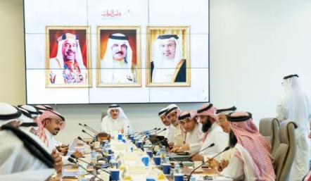لقطة من الاجتماع.