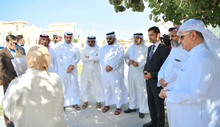 وزير شئون البلديات والزراعة يتفقد مشروع تطوير تقاطع الزلاق في الدائرة التاسعة بالمحافظة الجنوبية