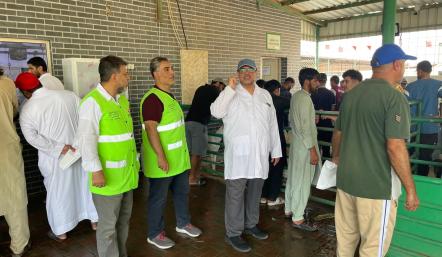 Assistant Undersecretary of Animal Wealth Inspects ‘Udhiyah’ Procedures 