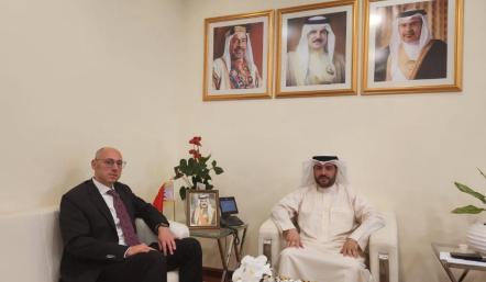 وكيل الزراعة والثروة الحيوانية يستقبل السفير الأوكراني