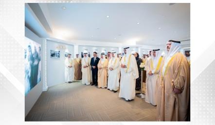 سمو الشيخ عيسى بن سلمان بن حمد آل خليفة يتفضل بحضور الاحتفال بذكرى مرور مائة عام على إجراء أول انتخابات للمجالس البلدية في مملكة البحرين