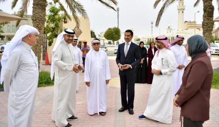 وزير شؤون البلديات والزراعة يطّلع ميدانياً على مشروع تطوير ممشى عالي بالمحافظة الشمالية