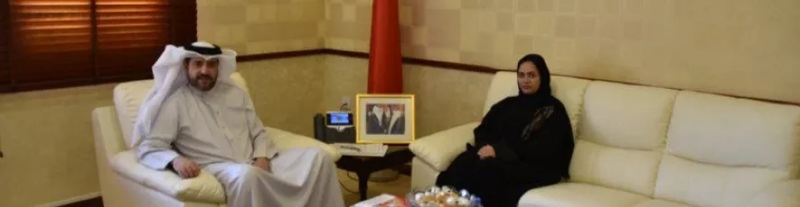 زيارة العضو البلدي ايمان القلاف