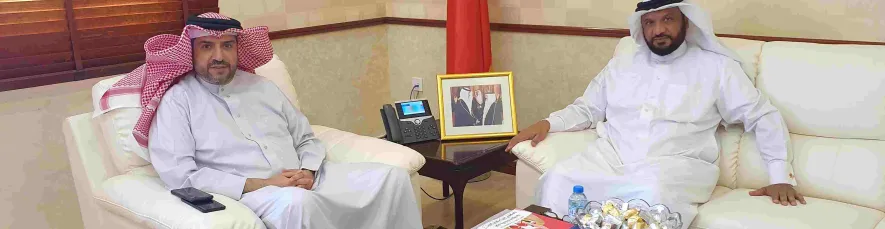 لقاء سعادة المدير الام مع العضو البلدي