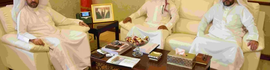 لقاء المدير العام مع طلال عتيق