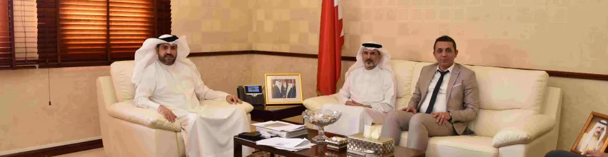 اجتماع سعادة المدير العام مع وفد جامعة المملكة