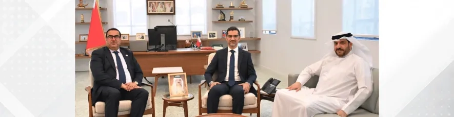 وزير شؤون البلديات والزراعة يستقبل منسق المكتب شبه الإقليمي لمنظمة الأغذية والزراعة للأمم المتحدة (الفاو)