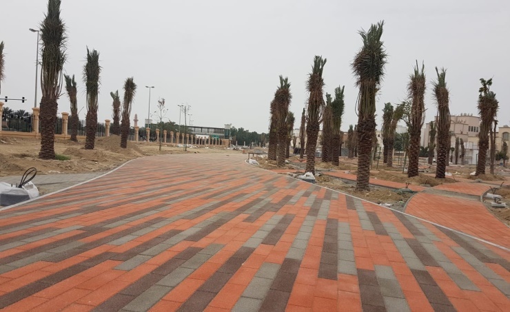         complete 80% of the Grand Muharraq Park development project 